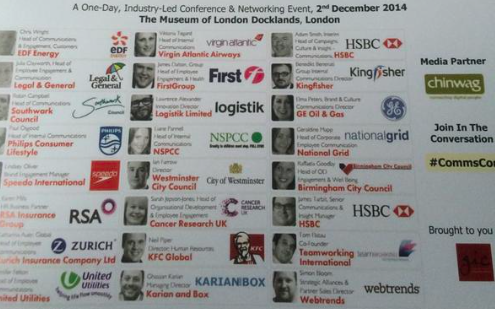 Some highlights from #commsconf 2014