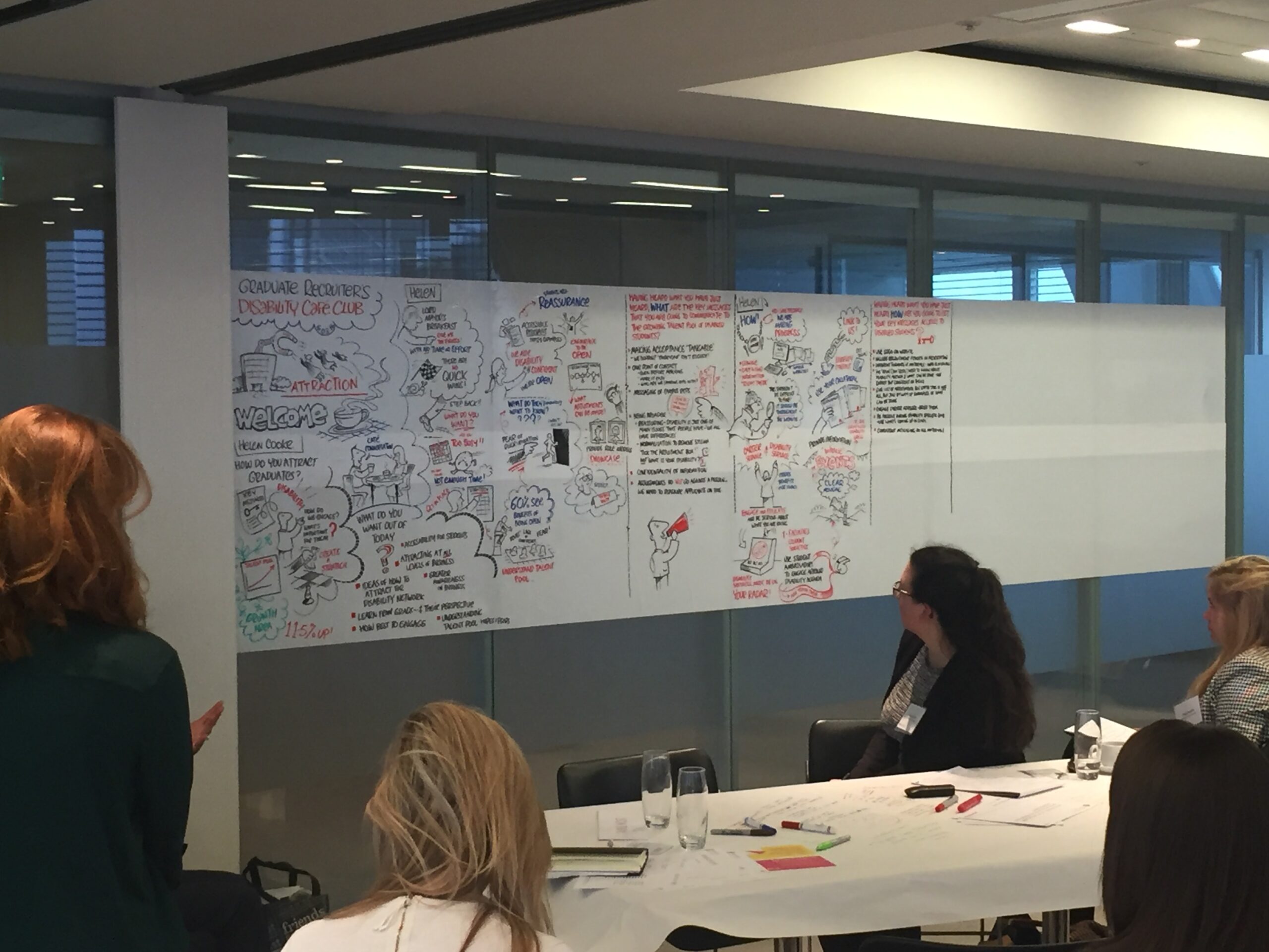 "I don't want to be a nuisance."  Notes from the Disability Cafe.