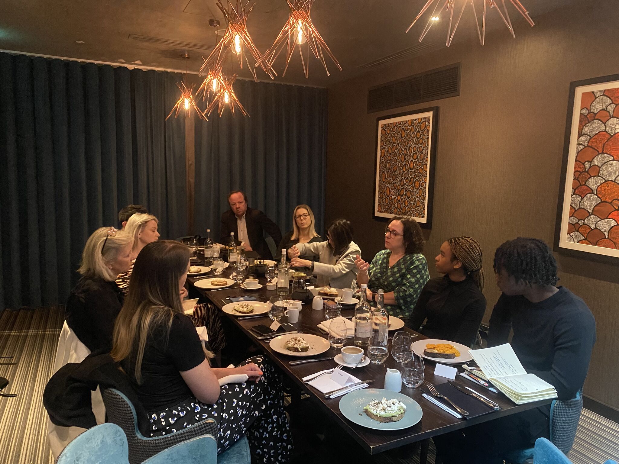 Sinking our teeth into student engagement: Early talent breakfast download
