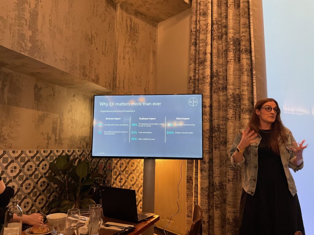 Designing employee experiences that actually work: 106 Breakfast event write-up